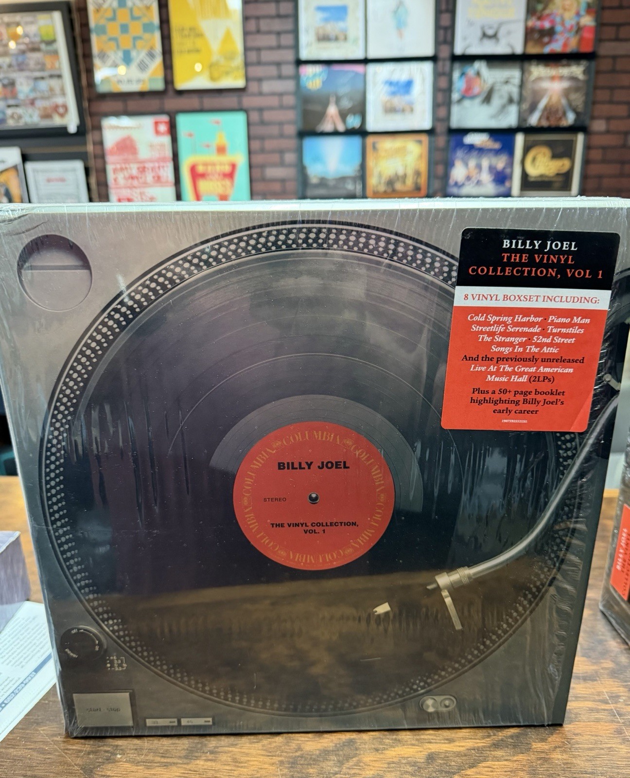 Billy Joel The Vinyl Collection Vol 1 - 8 Vinyl Box Set Gently Used - Like New