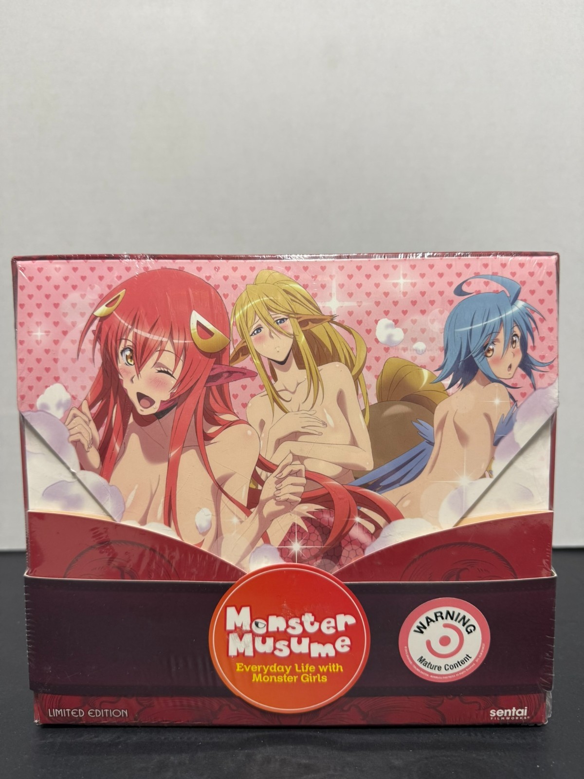 Monster Musume Everyday Life Monster Girls Limited Edition Blu-ray DVD CD SEALED