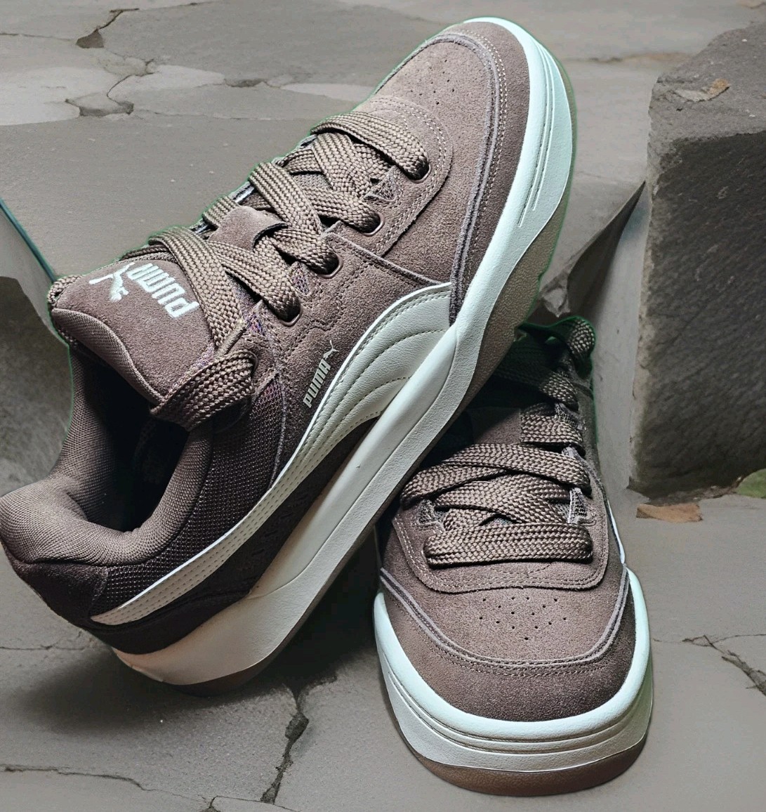 PUMA Park Lifestyle Sk8 Lace Up Men 11 Chestnut Brown Sneakers Casual 40070806