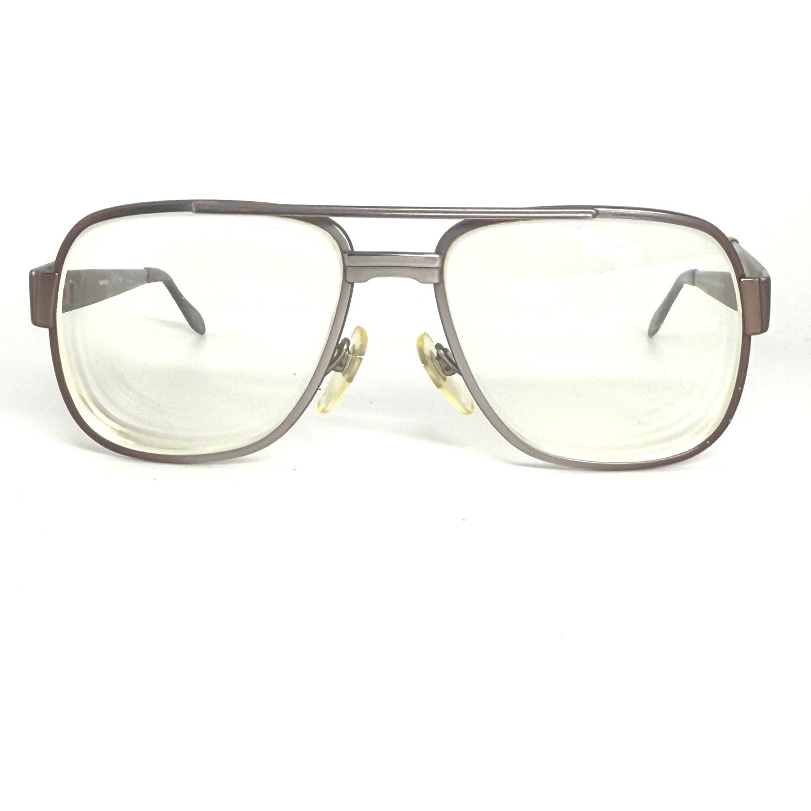 Menrad Eyeglasses Mod 429 033 Brown Silver Aviator Frame 55 16 140 Vintage 21996