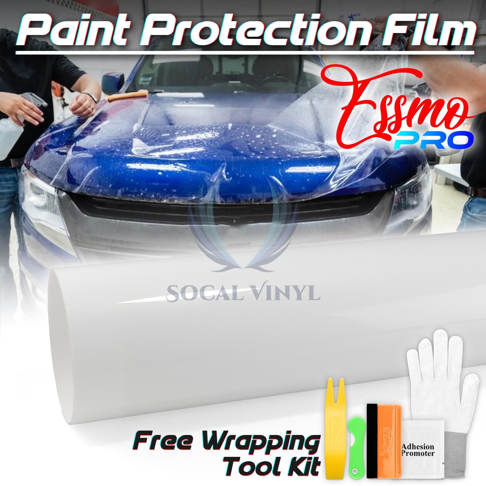PPF TPU Clear PRO Gloss Paint Protection Film Vinyl Car Scratch Resistant Shield
