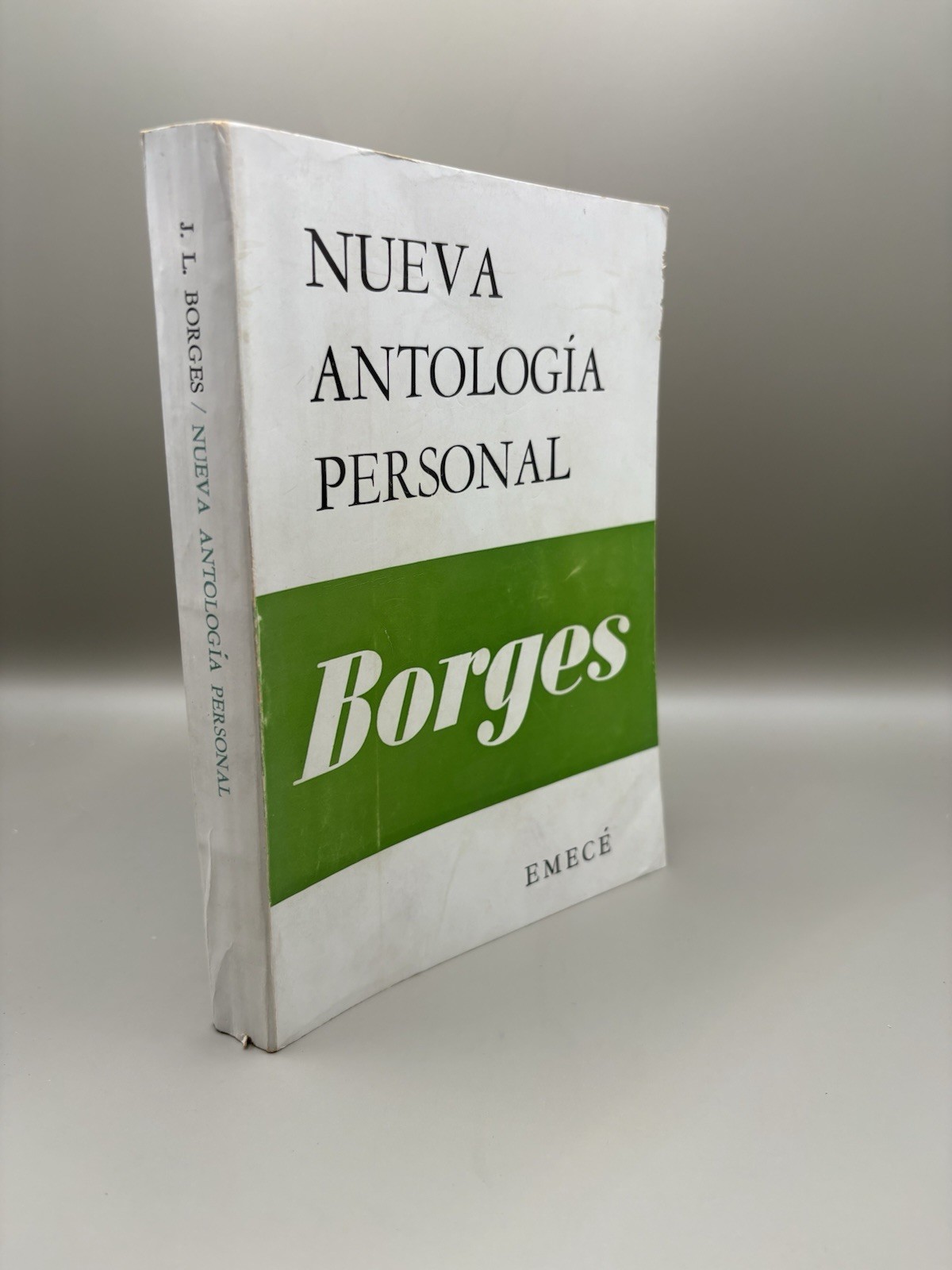 Nueva Antologia Personal/Jorge Luis Borges/First Edition/1968/Paperback