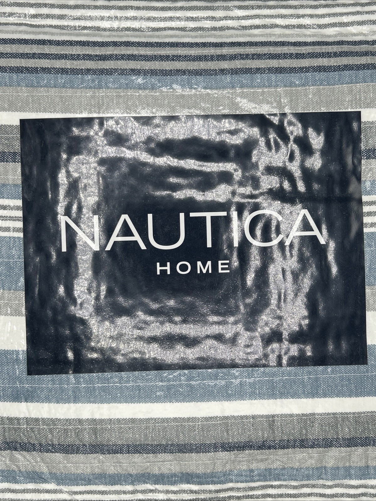 NEW Nautica- Jettison Grey, Twin Quilt Set, With One Matching Sham NEW Nautica- Jettison Grey, Twin Quilt Set, With One Matching Sham