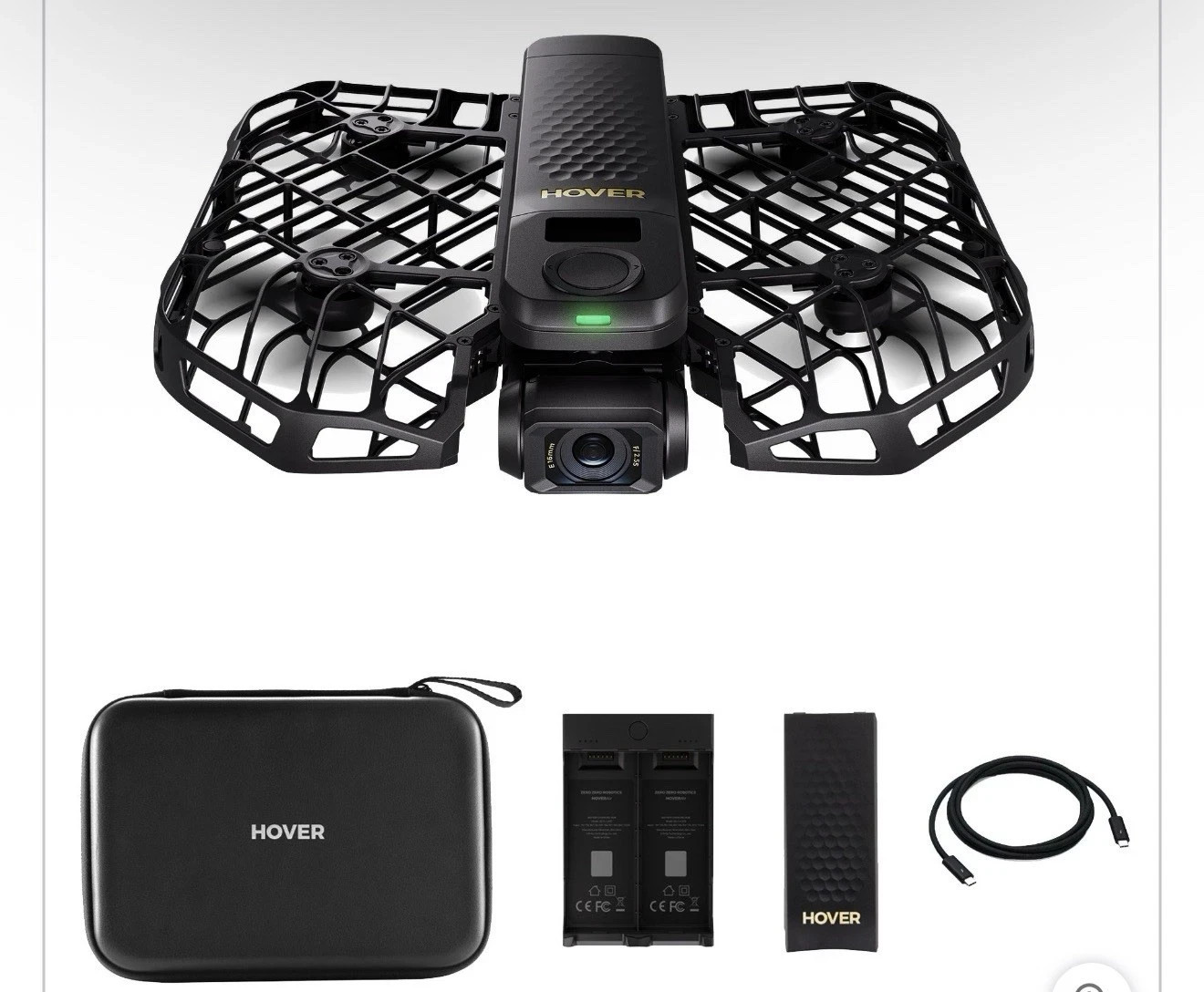 HOVERAir X1 PROMAX 8K Self-Flying Drone Camera Bundle 2 Batteries + Case NEW HOVERAir X1 PROMAX 8K Self-Flying Drone Camera Bundle 2 Batteries + Case NEW