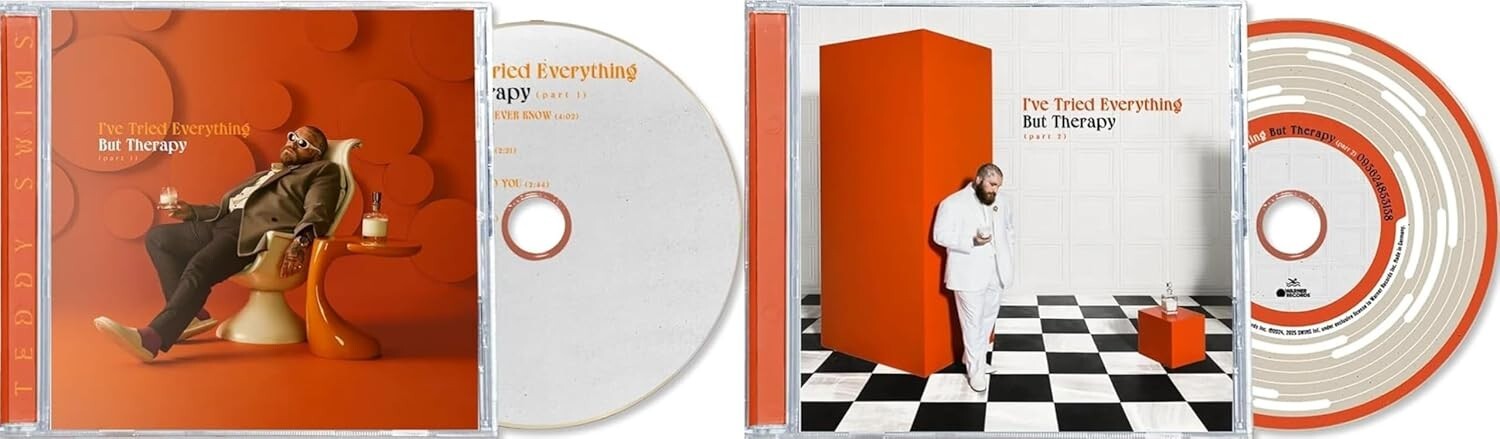 Teddy Swims - I\'ve Tried Everything But Therapy Part 1 / Part 2 СD Collection Teddy Swims - I\'ve Tried Everything But Therapy Part 1 / Part 2 СD Collection
