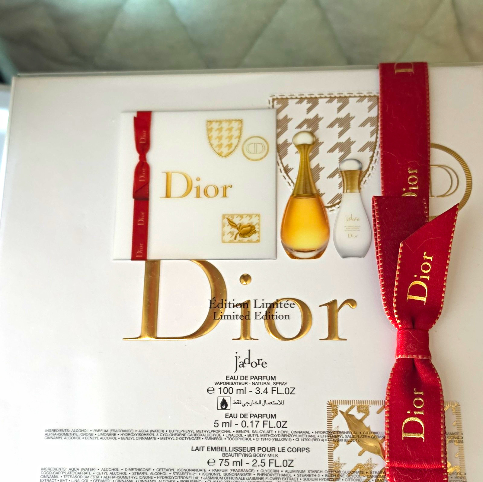 The Dior J\'adore Limited Edition 3-Piece Gift Set Eau De Parfum The Dior J\'adore Limited Edition 3-Piece Gift Set Eau De Parfum