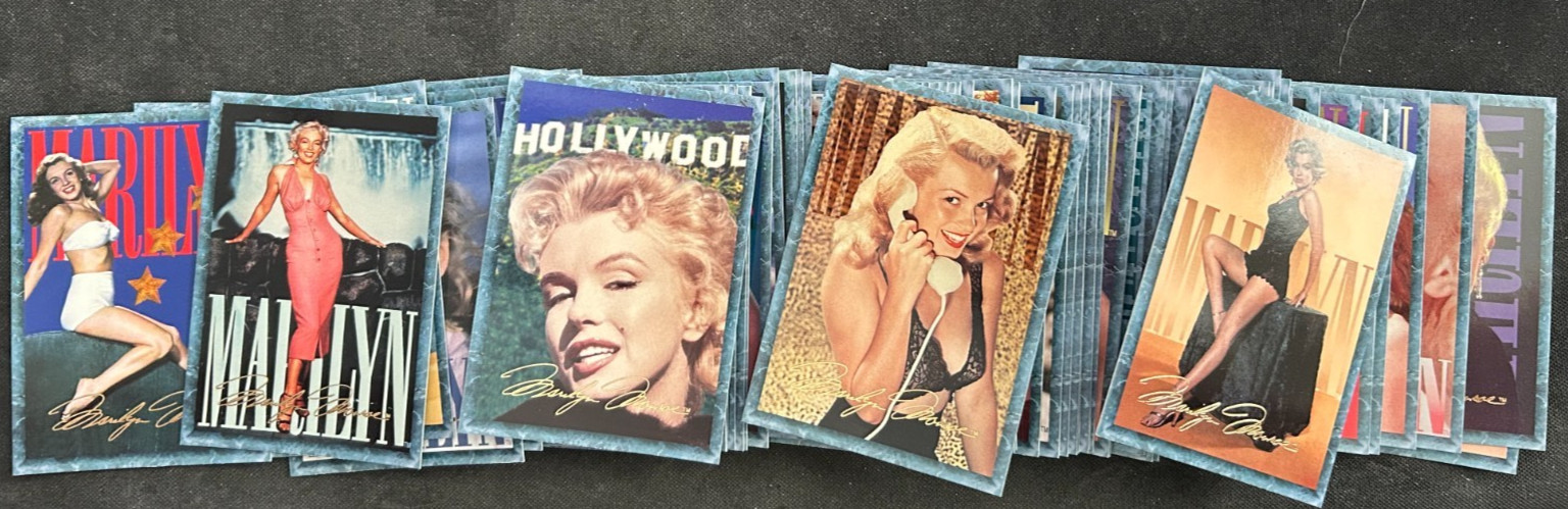 NEW Marilyn Monroe 100 Card Set - 1993 Sports Time Card Company - Licensed by MM