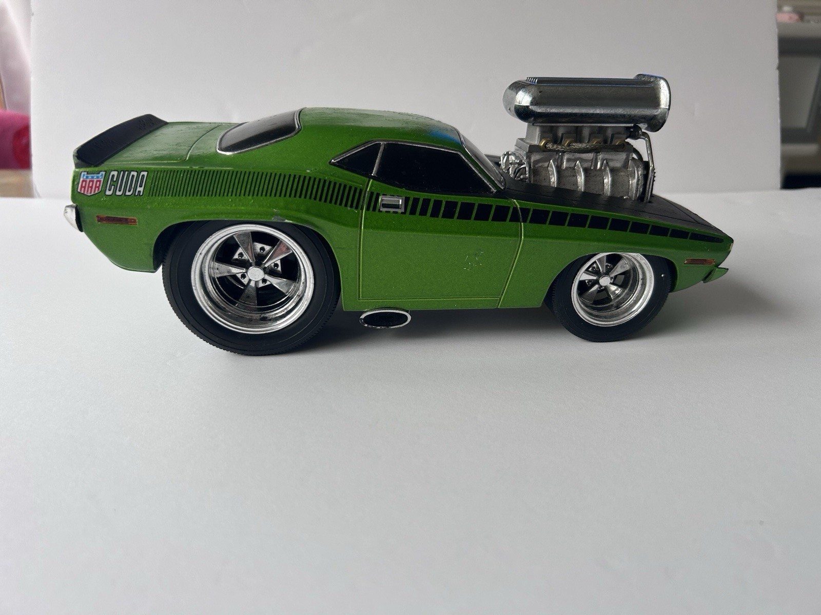 Muscle Machines Funline 2000 1:18 70 Cuda Diecast Green/black Hood Muscle Machines Funline 2000 1:18 70 Cuda Diecast Green/black Hood