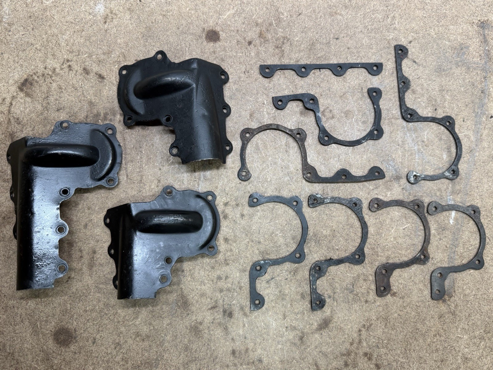Genuine Harley-Davidson Knucklehead E EL FL Rocker Cover Parts Lot Genuine Harley-Davidson Knucklehead E EL FL Rocker Cover Parts Lot