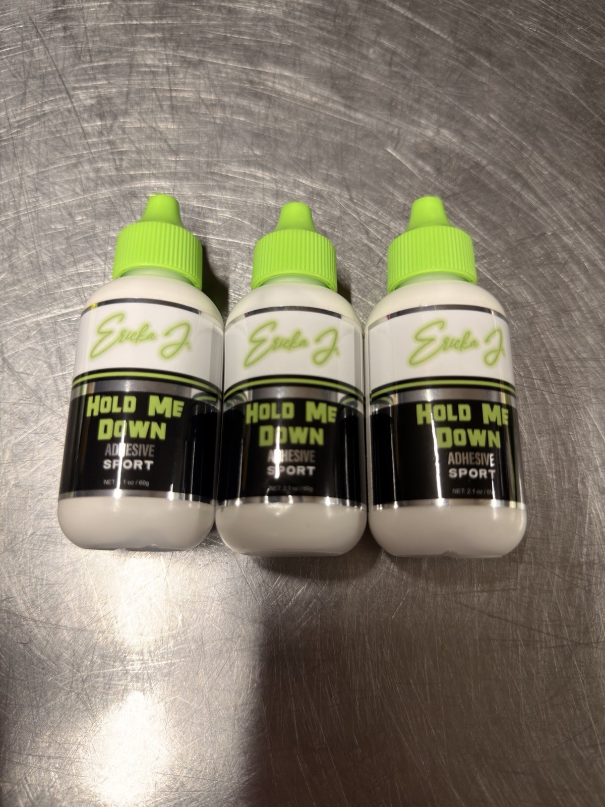Lot 3x Ericka J Holde Me Down Lace Adhesive (1.34 oz) Lot 3x Ericka J Holde Me Down Lace Adhesive (1.34 oz)