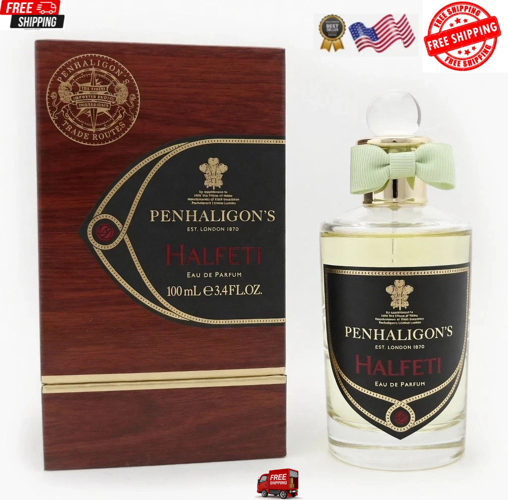 Penhaligon\'s Halfeti EDP Spray Unisex 3.4 oz 100ml Long Lasting Perfume New