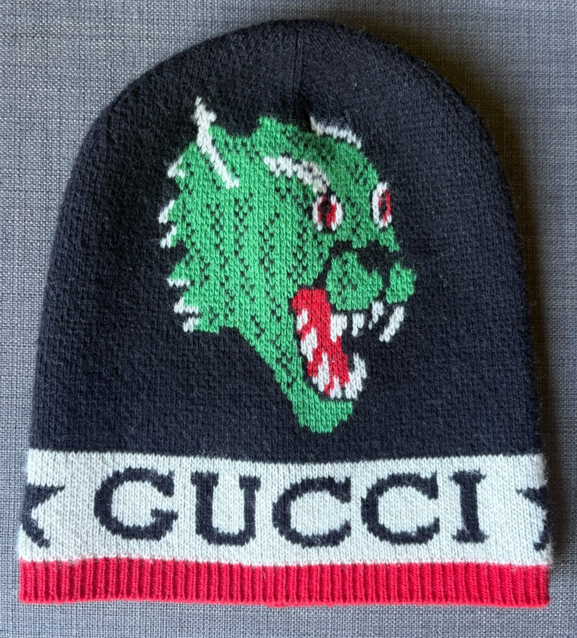 Gucci Panther & Snake Knit beanie S