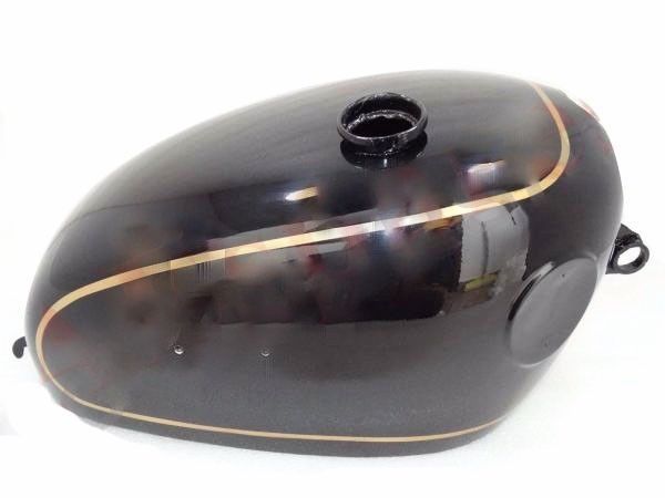 For Velocette Venom Black Painted Petrol Fuel Tank Mount AEs