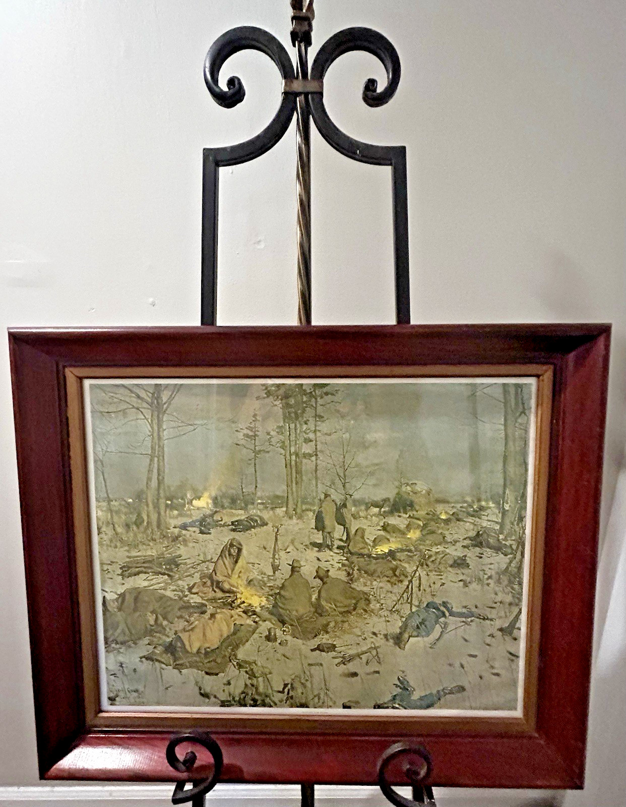 VTG Gilbert Gaul Lithograph \