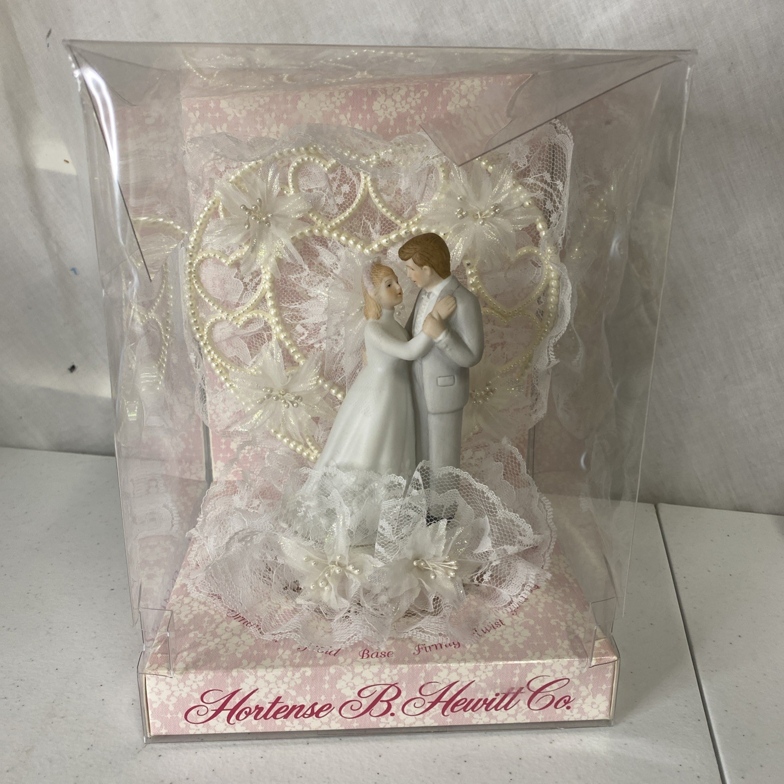 1980s Traditional Classic Wedding Cake Topper by HORTENSE HEWITT UNUSED Marriage 1980s Traditional Classic Wedding Cake Topper by HORTENSE HEWITT UNUSED Marriage
