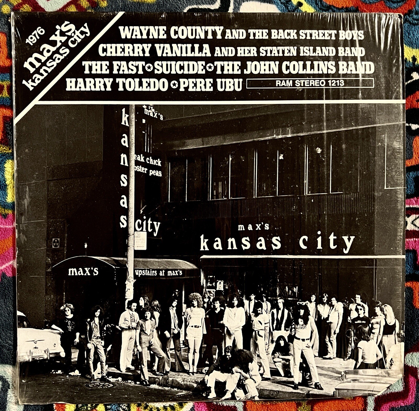MAX’S KANSAS CITY - 1976 - RAM RECORDS