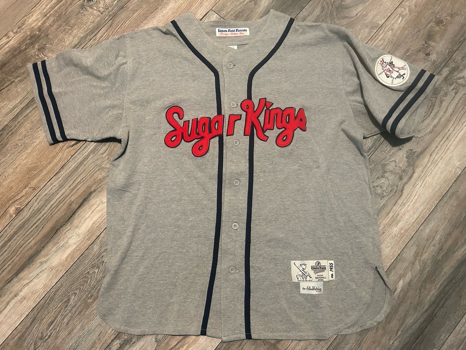 Ebbets Field Flannels Vintage Sugar Kings Jersey Men’s Xl #59 Ebbets Field Flannels Vintage Sugar Kings Jersey Men’s Xl #59