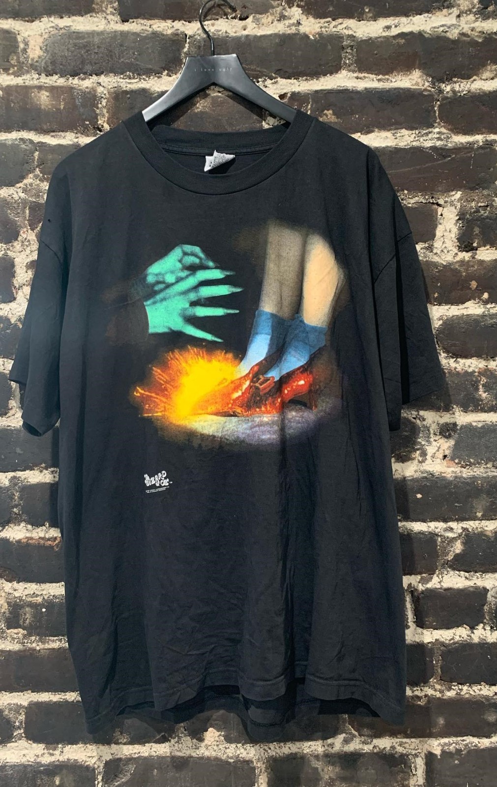 VTG 1995 Wizard Of Oz T-shirt Black cotton remake S-5XL PA10645