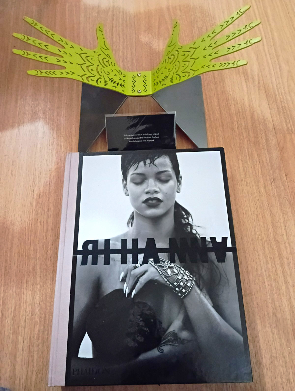 Phaidon Rihanna Hardcover Picture Book w/ Haas Brothers Bookstand