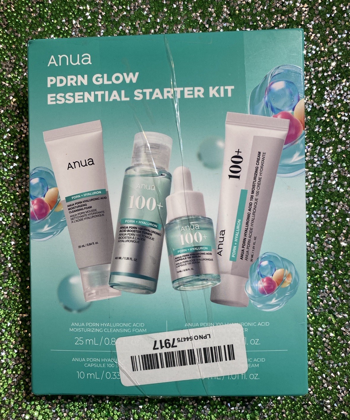 Anua Salmon DNA PDRN Glow Essential Starter Kit, 3.55 Fl Oz, Multicolor Anua Salmon DNA PDRN Glow Essential Starter Kit, 3.55 Fl Oz, Multicolor