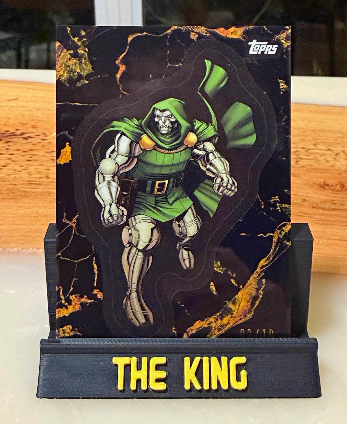 Topps 2025 Marvel Comic Book Heroes Doctor Doom #115 02/10