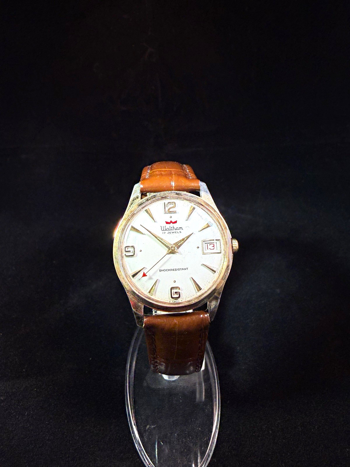 Fully Serviced Waltham 17 Jewels Manual Wind Shock Resistant Fully Serviced Waltham 17 Jewels Manual Wind Shock Resistant
