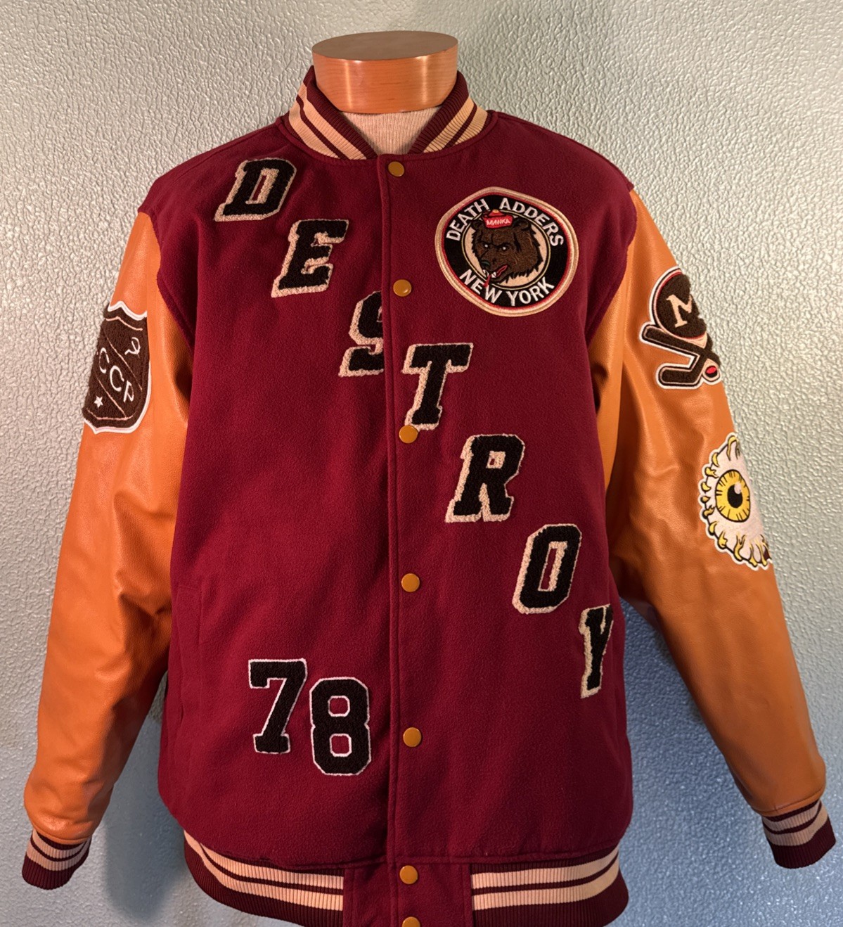 Vintage Grailed MISHKA NYC Death Adders Stadium Jacket SIZE XL Vintage Grailed MISHKA NYC Death Adders Stadium Jacket SIZE XL