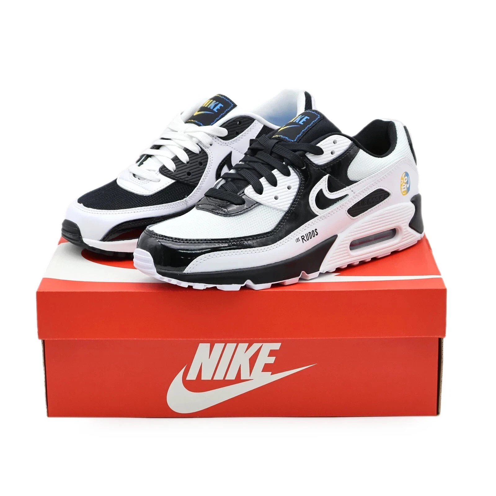 All Men's Size US A-i-r Max 90 SE Black and White Men's DM6178-010 7-12