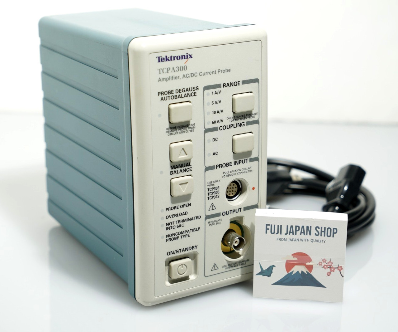 Tektronix TCPA300 Current Probe Amplifier Tested Working Excellent Used