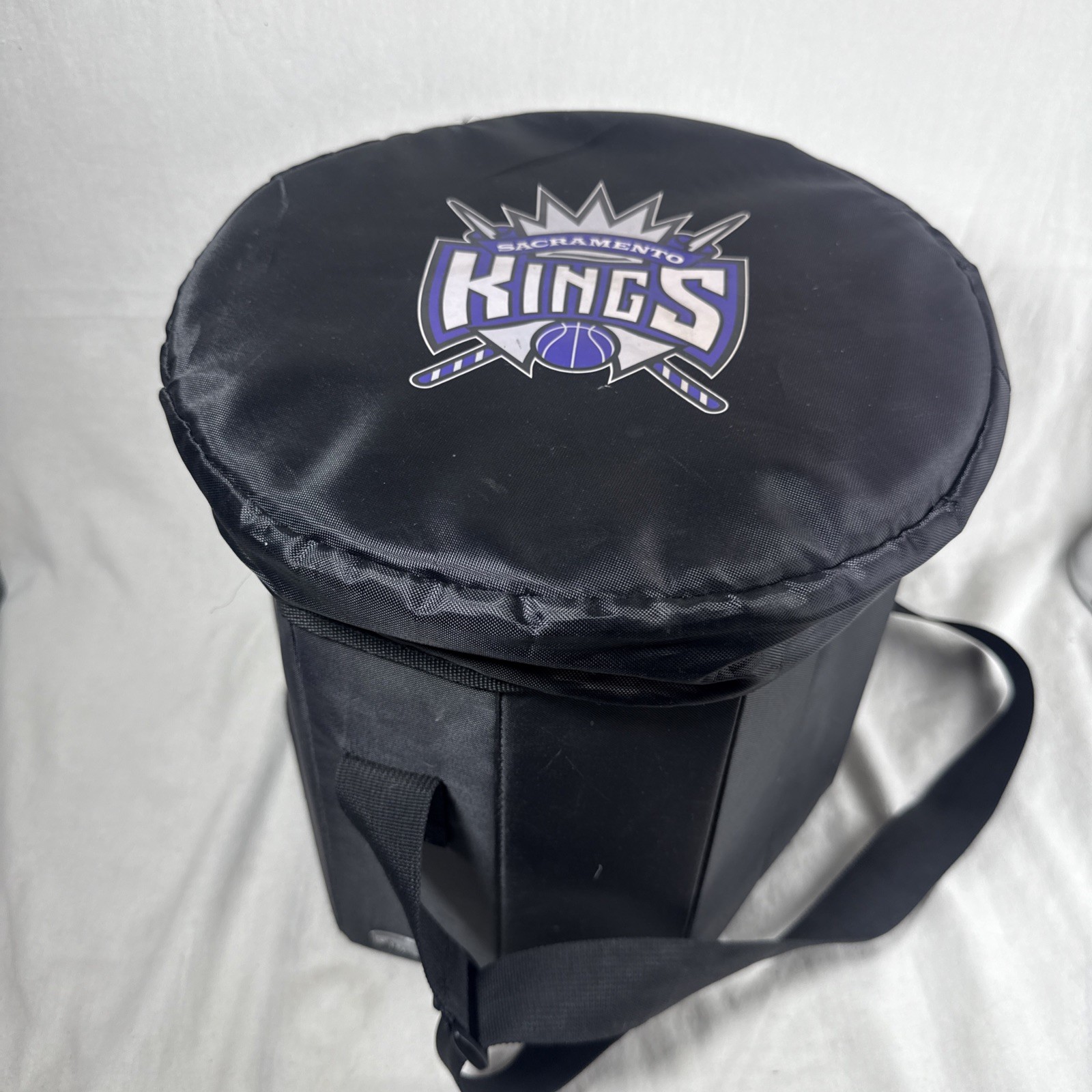 VERY RARE VINTAGE SACRAMENTO KINGS GLDORY YEARS INSULATED COOLER DRINK TOTE BAG