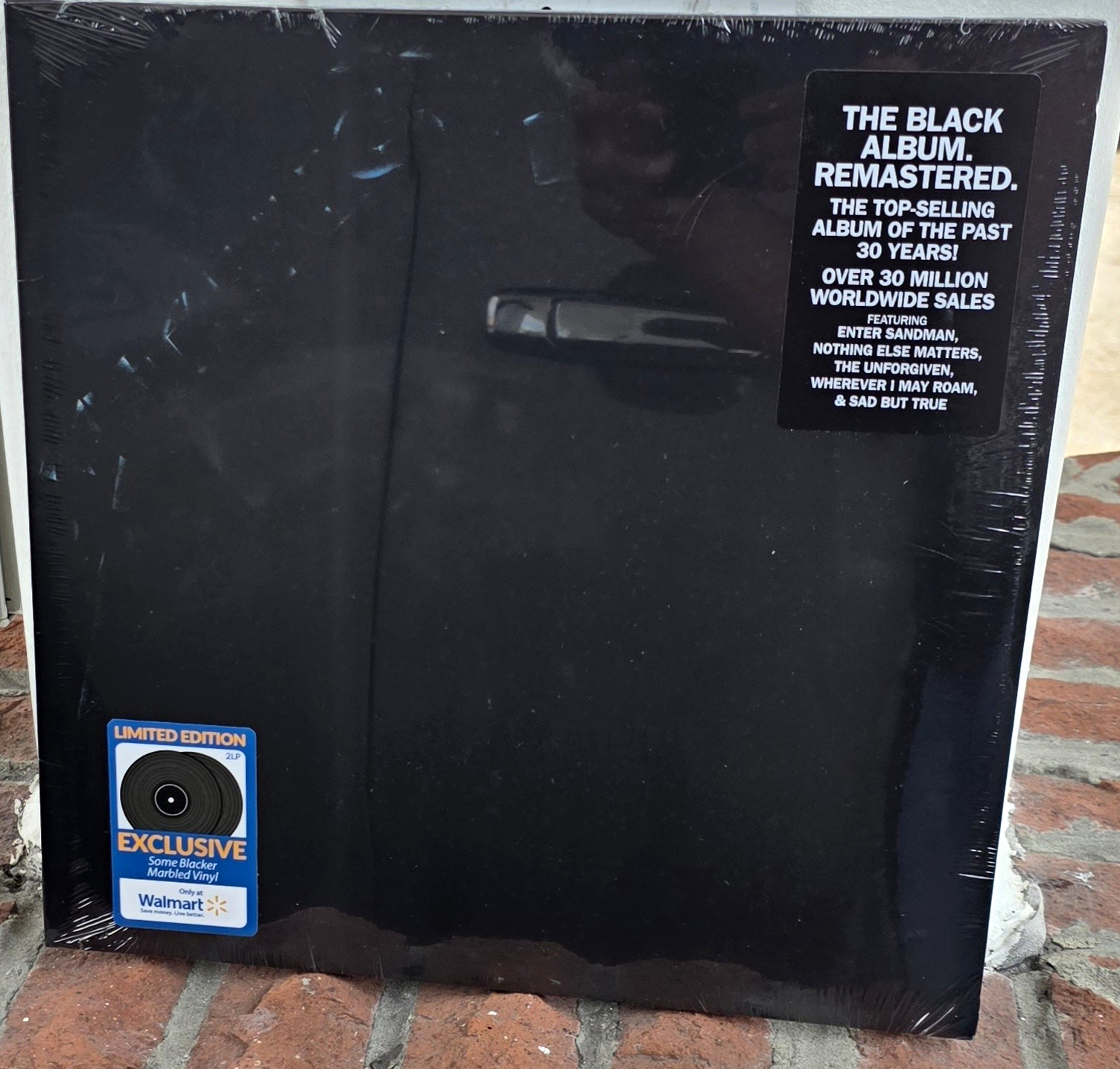 Metallica The Black Album Remastered Limited Walmart Exclusive Colored Vinyl LP