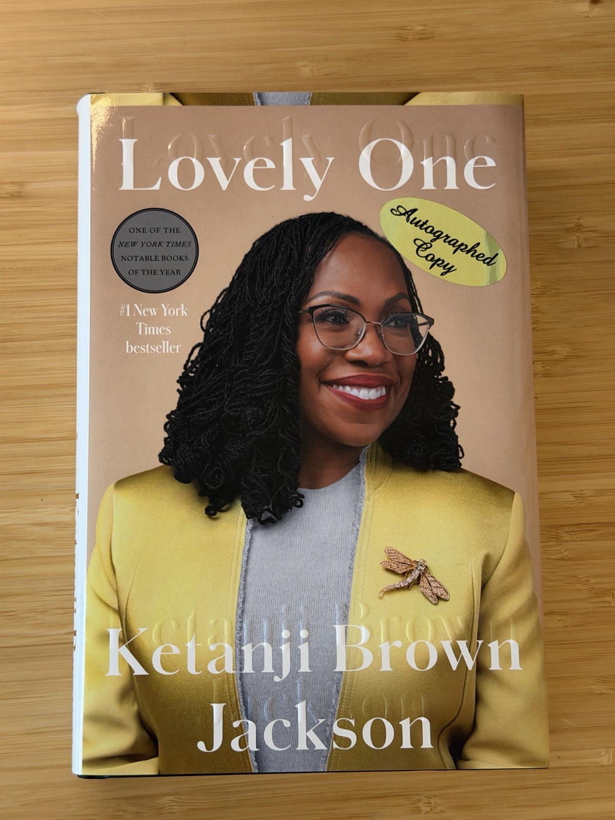 SIGNED Ketanji Brown Jackson Lovely One Memoir RARE MISPRINT COVER SIGNED Ketanji Brown Jackson Lovely One Memoir RARE MISPRINT COVER
