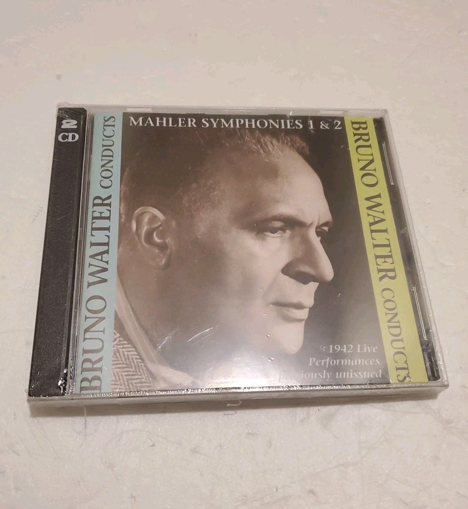 Bruno Walter - Bruno Walter Conducts Mahler Sym Nos. 1 & 2 [New CD]