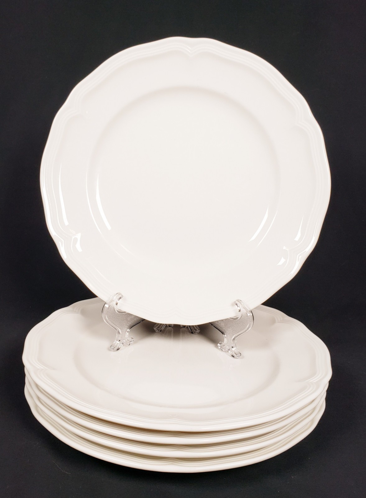 5 Villeroy & Boch Chambord 8” Salad / Luncheon Plates Germany EUC 5 Villeroy & Boch Chambord 8” Salad / Luncheon Plates Germany EUC