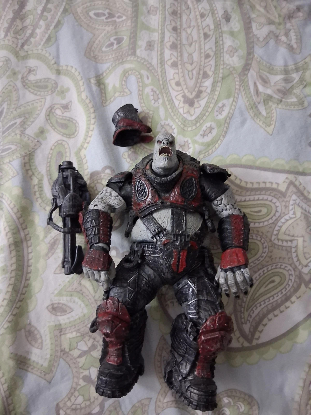 Gears of war custom Neca 3d printed boomer parts only Gears of war custom Neca 3d printed boomer parts only