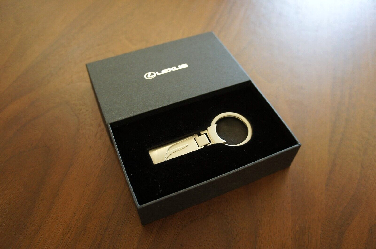 NIB Genuine Lexus F Sport Steel Metal Keychain CT ES LS RX LX NX LC RC GS GX IS