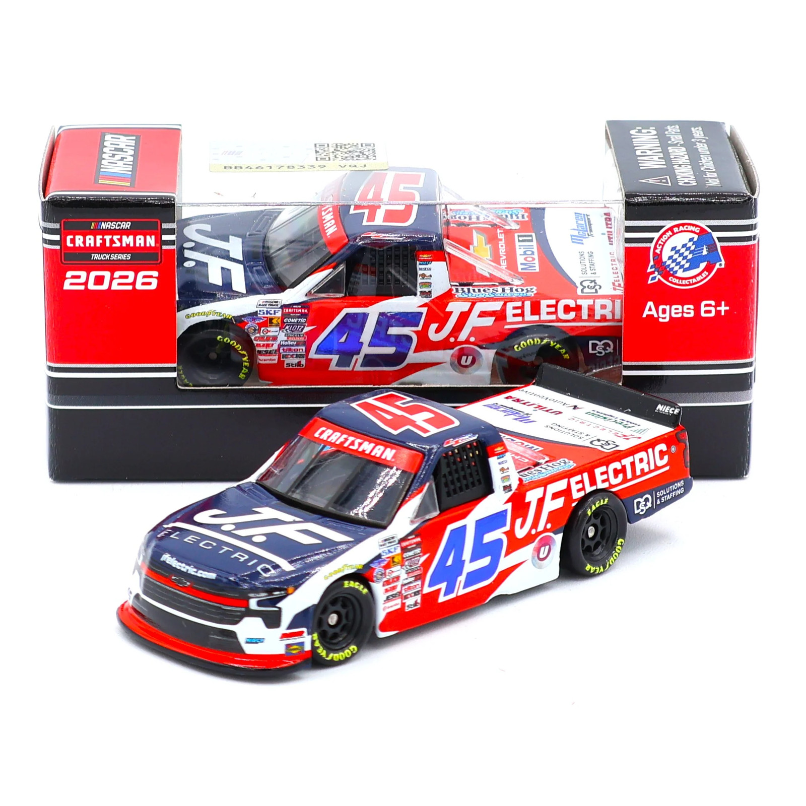 Landen Lewis 2026 J.F. Electric 1:64 Nascar Diecast Landen Lewis 2026 J.F. Electric 1:64 Nascar Diecast