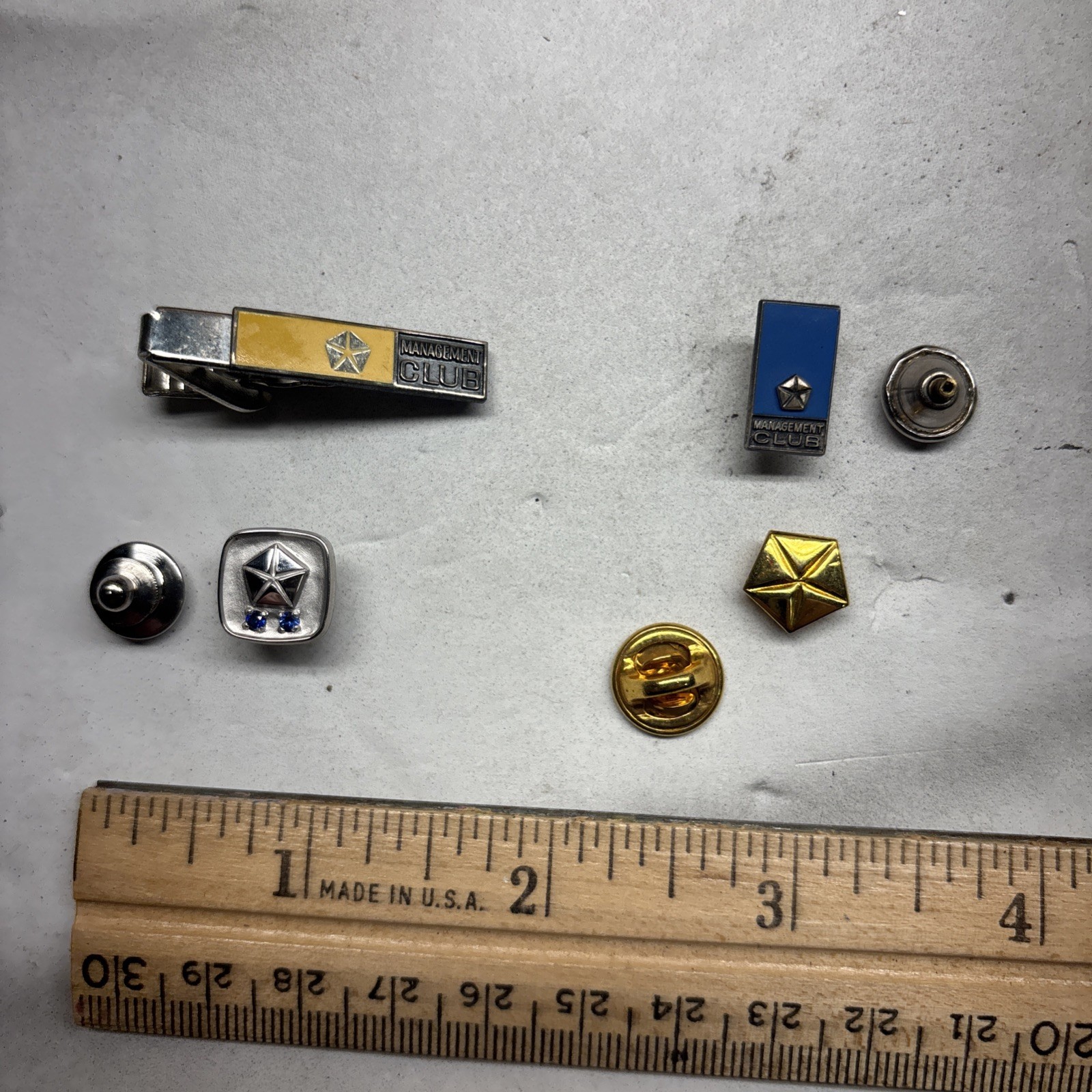 Vtg Chrysler Pentastar 20 Year Service Award Tie Tack’s Vtg Chrysler Pentastar 20 Year Service Award Tie Tack’s