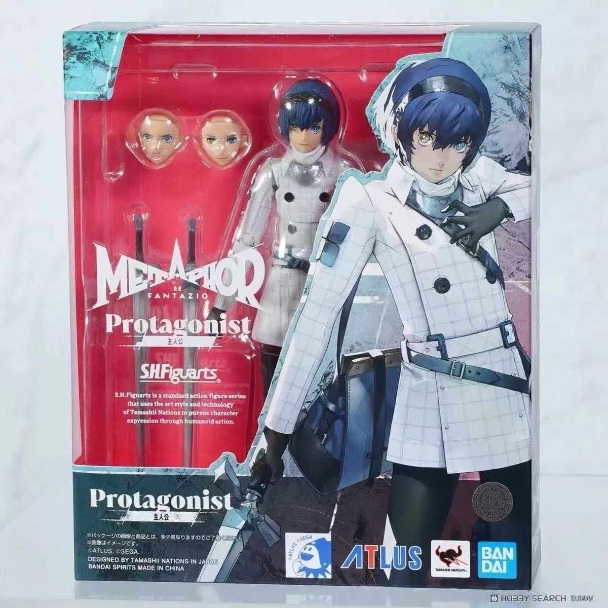 Bandai S.H.Figuarts Metaphor: ReFantazio Protagonist Action Figure New In Stock