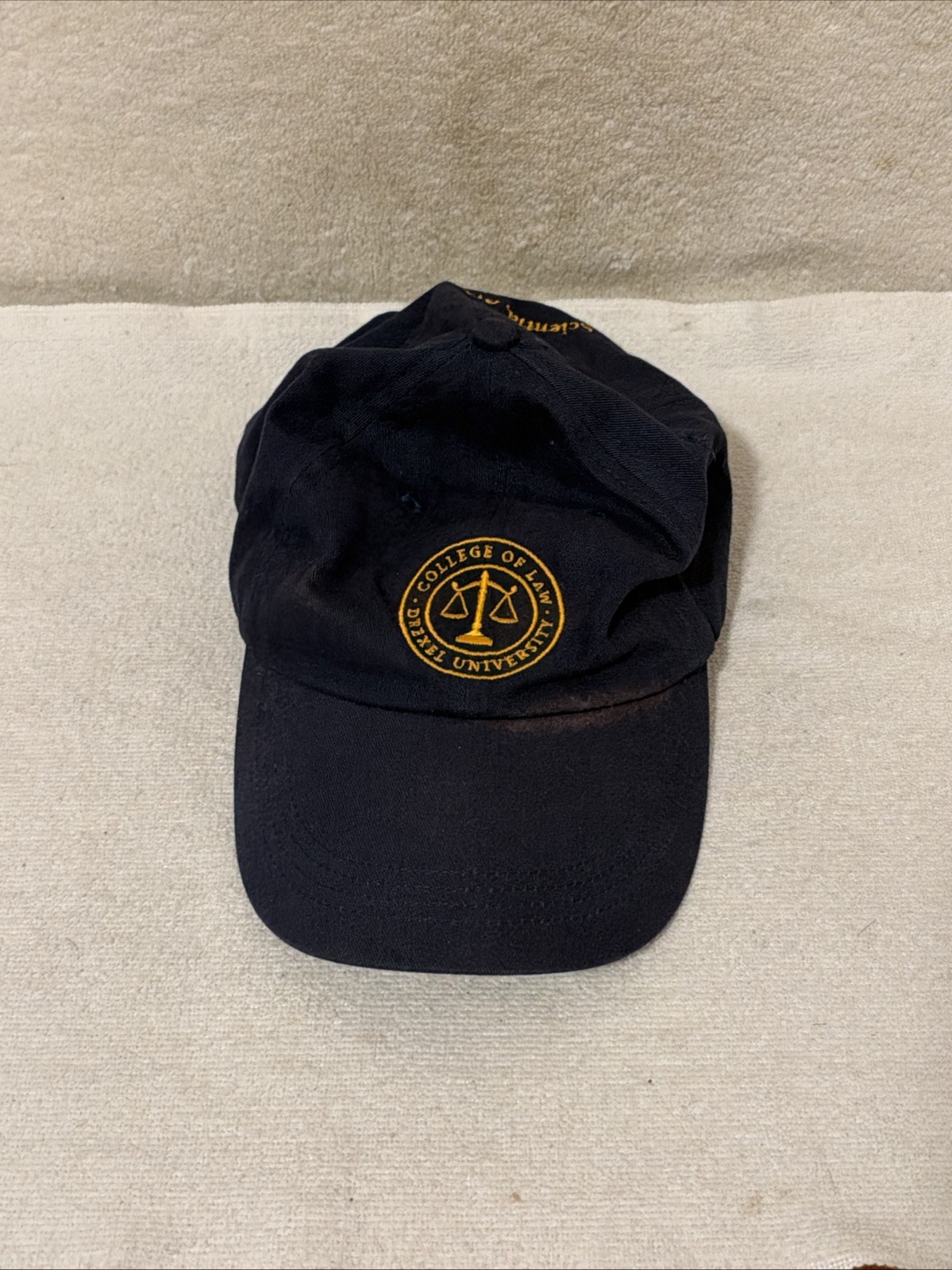 VTG Drexel University College Of Law Embroidered Adjustable Blue Hat 