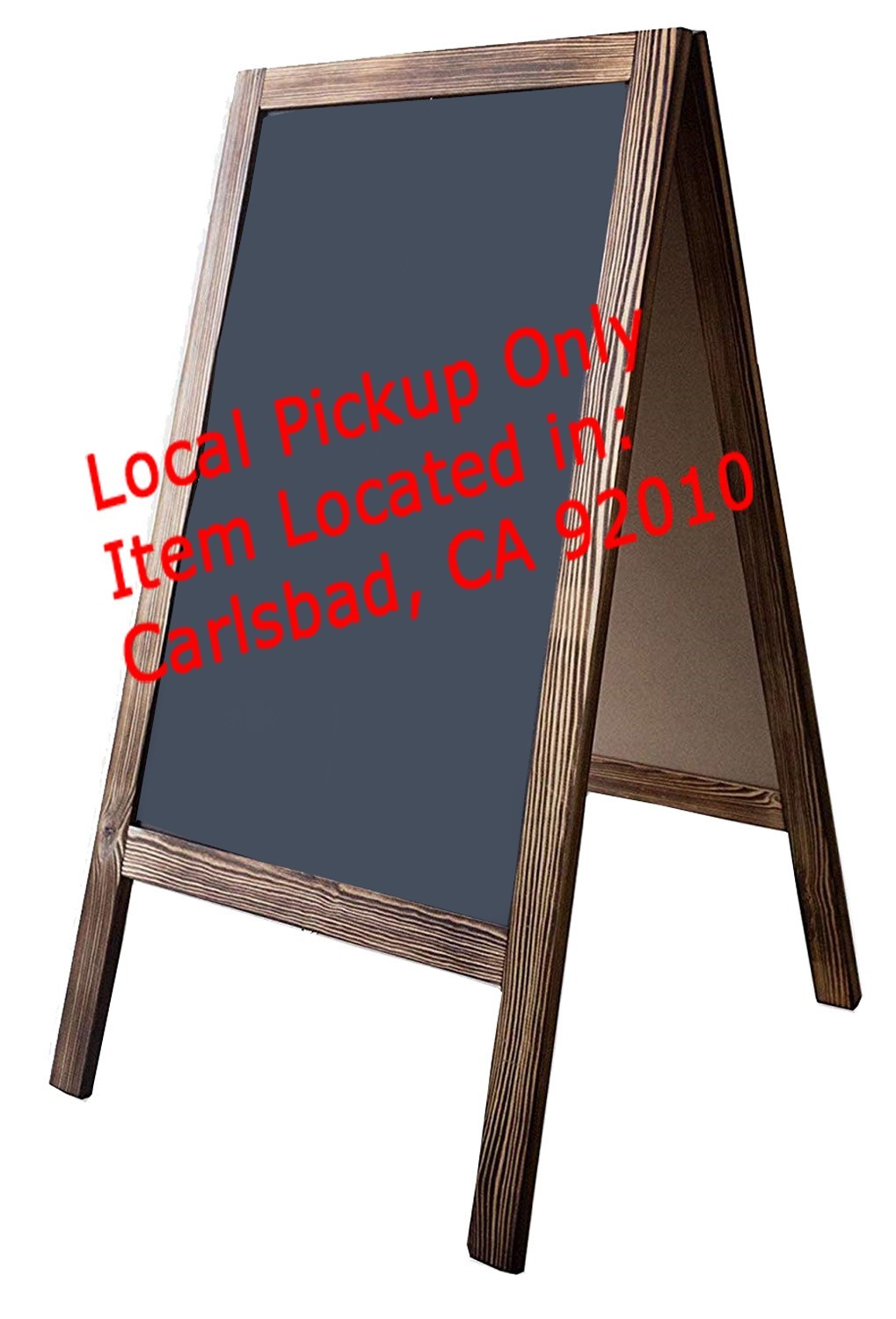 Tektrum Vintage Wood Magnetic Sidewalk Chalkboard Signboard 20\