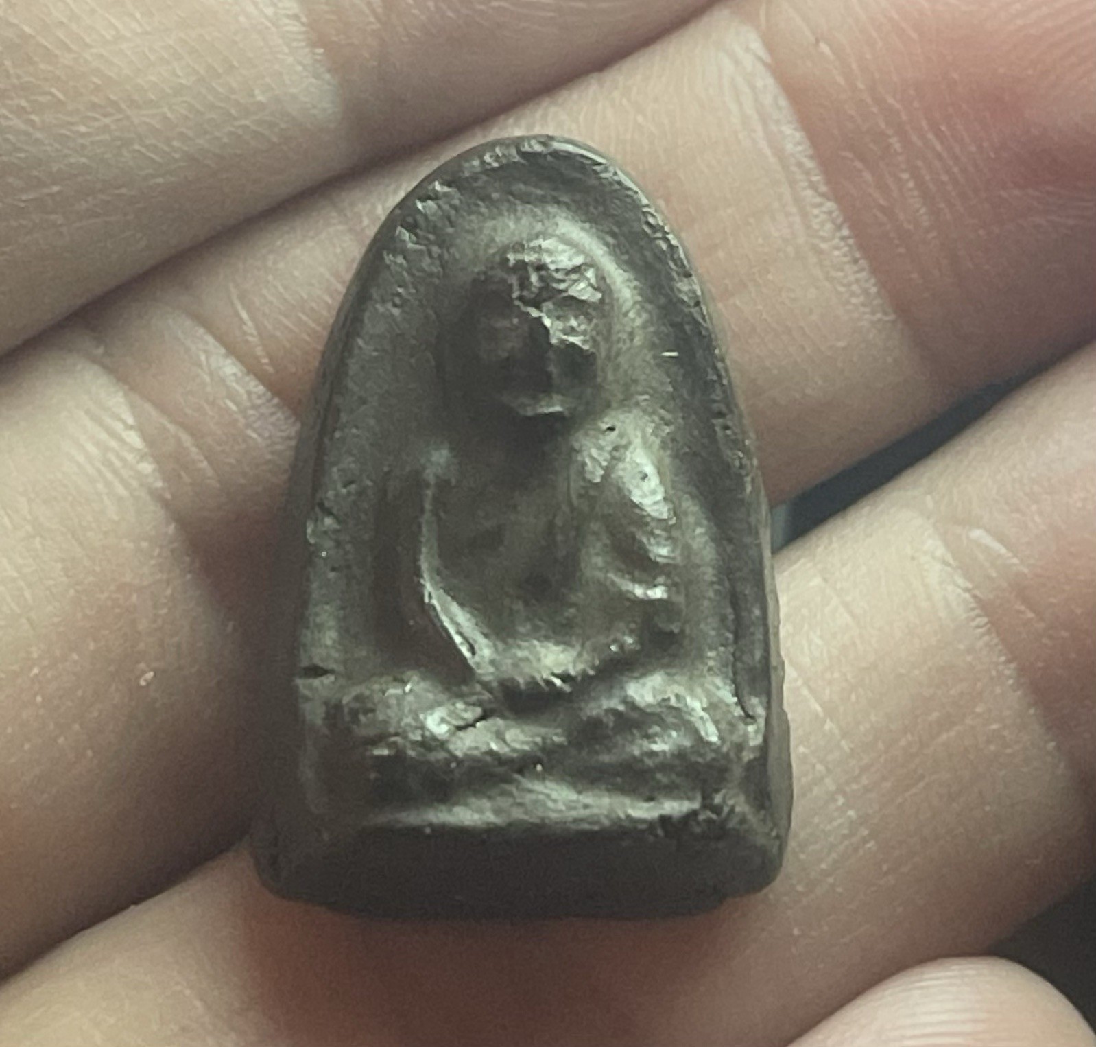 Luang Pu Thuat Thai Buddhist Amulet Monk Sacred Talisman Vintage Thailand Luang Pu Thuat Thai Buddhist Amulet Monk Sacred Talisman Vintage Thailand