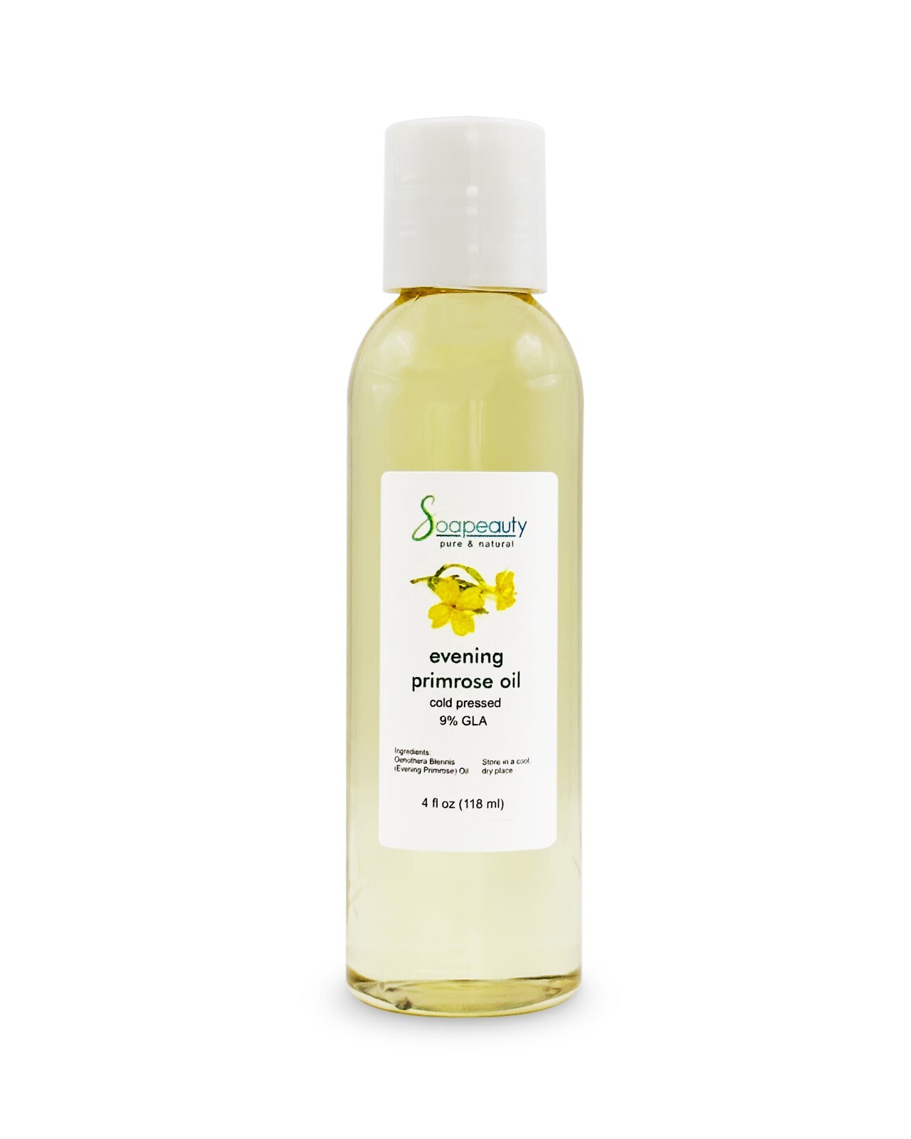Evening Primrose Oil Cold Pressed 100% Pure & Natural by Soapeauty Various Sizes Evening Primrose Oil Cold Pressed 100% Pure & Natural by Soapeauty Various Sizes