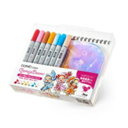 Too Ojamajo Doremi Copic Ciao Marker Pen Set Ojamajo 3 Colors Art Supplies