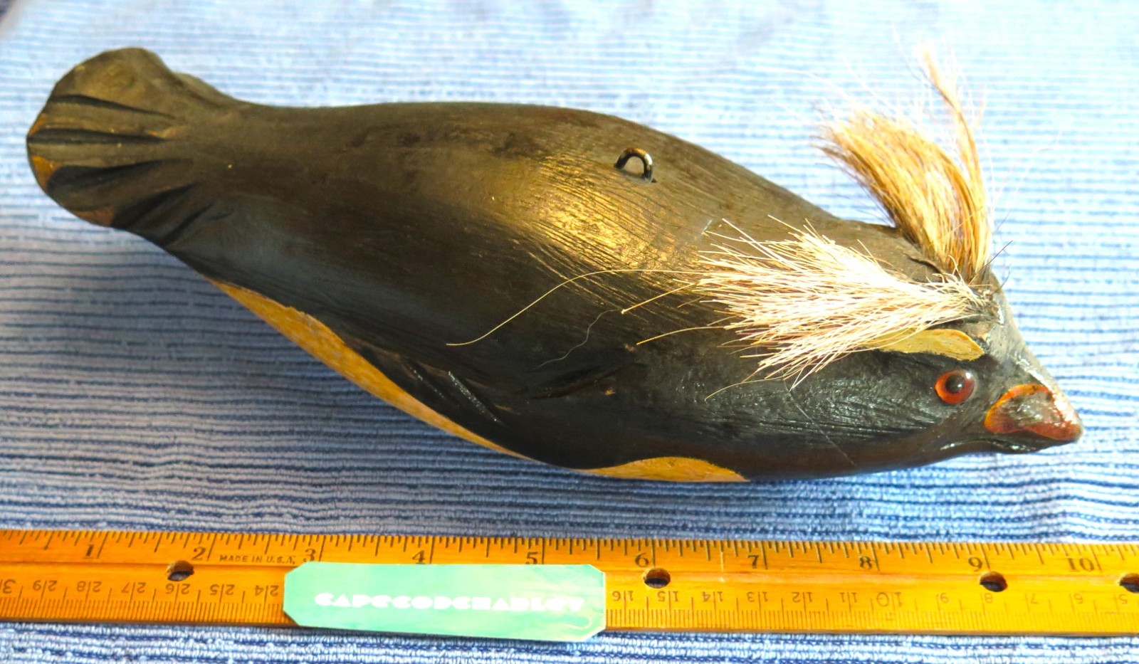 Dave Perkins DFD Penguin Ice Fishing Decoy Excellent #15