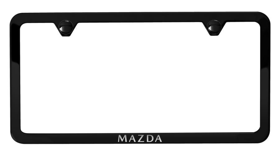 Genuine Mazda License Plate Frame Black Slimline C9N6-V4-027 CX5 MIATA MX5 3 5 6 Genuine Mazda License Plate Frame Black Slimline C9N6-V4-027 CX5 MIATA MX5 3 5 6