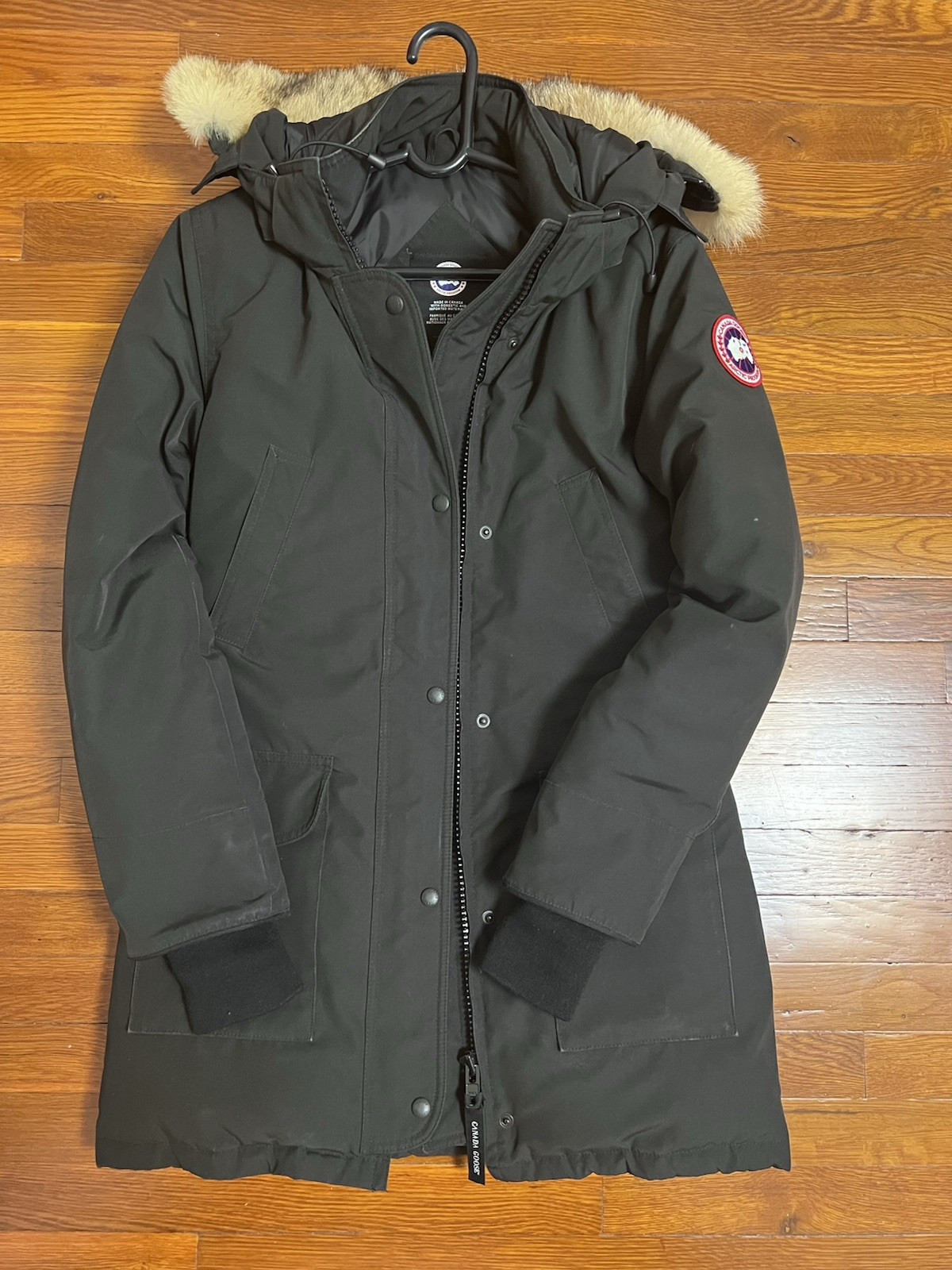 Canada Goose Trillium Women\'s Down Parka with Fur Size Small 