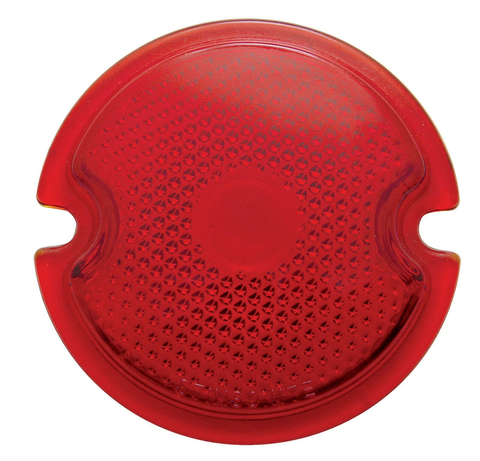 United Pacific A1031 Glass Tail Light Lens, Red For 1933-1936 Ford - 1 Unit