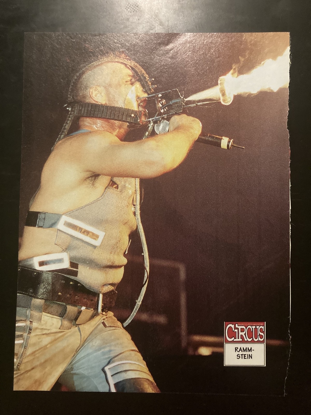 RARE Rammstein Till Lindemann P.O.D. Pinup Magazine Poster Cutting Band Metal CD RARE Rammstein Till Lindemann P.O.D. Pinup Magazine Poster Cutting Band Metal CD