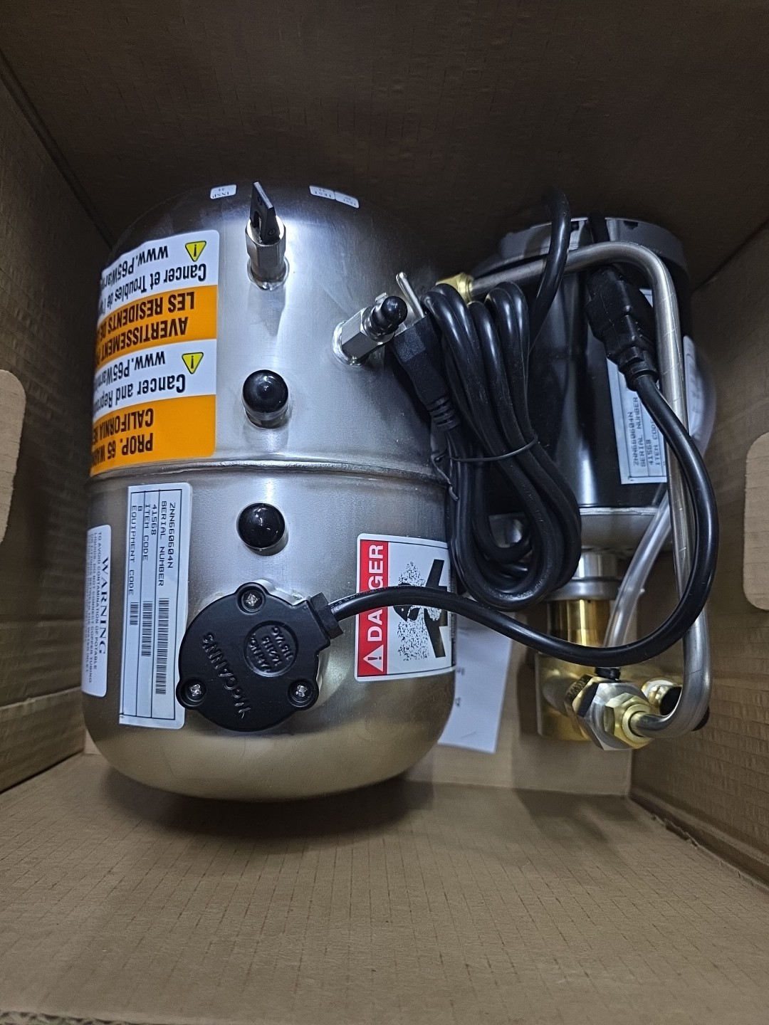 McCanns BIG MAC carbonator Procon And Backflow Combo McCanns BIG MAC carbonator Procon And Backflow Combo